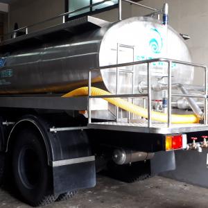 10 wheeler 15,000 liters Stinless Water Truck